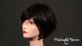 Textured Fringe Bob by HairDo