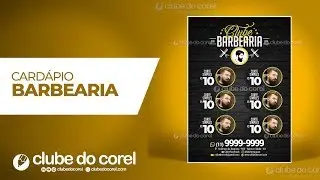 Cardápio Barbearia - Clube do Corel