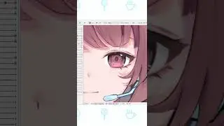 [ LIVE2D Vtuber ] Detailed Eye Rigging & Physics! #shorts