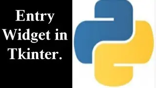 Entry Widget In Python Tkinter|||How to add entry Widget In Python Tkinter|||