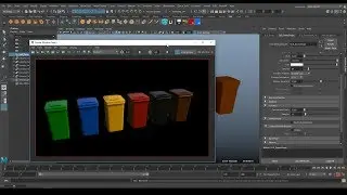 Speed Shading Recycling Bins on Substance Painter and Maya