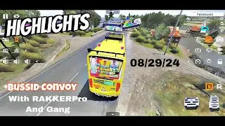 Bussid Convoy Highlights With RAKKERPro And Gang 08/29/24 👀