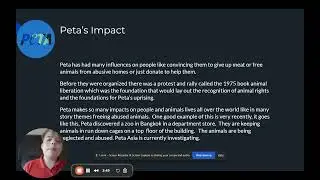 Peta animal rights organization