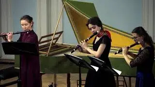 J.B.de Boismortier. Concerto for 5 flutes D major. Ж.Б.де Буамортье. Концерт для 5 флейт D-dur