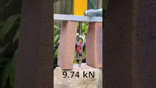 Petzl Coeur Pulse pull test 5: still going?!