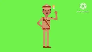POLICE GREEN SCREEN | no copyright | 100% copyright free