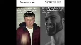 Average cars fans vs Average cars hater 