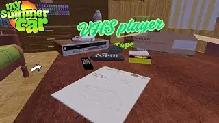 VHS PLAYER | CUSTOM VIDEOS | My Summer Car 