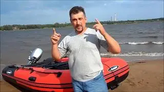Лодка ПВХ Гладиатор “Красный Дьявол“ или Китаец против Хонда!!! (ФИЛ РОМАНОВ)