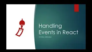 5 React JavaScript: Handling Events