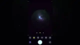 I pointed my telescope at the Orion Nebula 🔭 #astrophotography