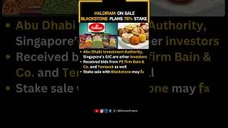 Blackstone plans to buy Haldiram