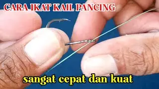 Fishing knots are the easiest but strongest way to tie fishing hooks
