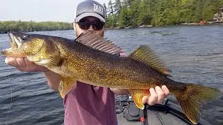 Ontario Spring *WALLEYE* Fishing - The Most *EFFECTIVE* Technique  -