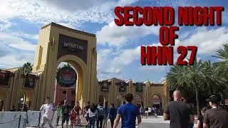 Going to Horror Nights With A Shook Noob! (9-16-17)