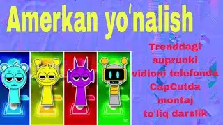 Trenddagi suprunki vidiolarni tayyorlash to'liq darslik .Amerikan yo'nalish.