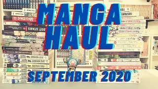Big 50+ Volumes Manga Haul 2020 | My 1st Manga Collection Haul for September 2020