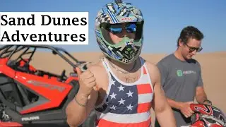 Sand Dunes Offroading Desert Bike Riding with Awesome Trance Music
