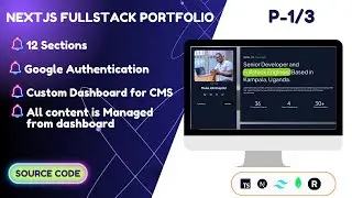 Next.js Fullstack Portfolio: Custom Dashboard with Google Authentication Part 1/3