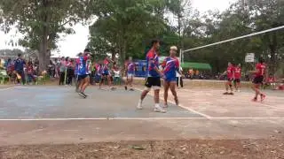 แข่งขันวอลเลย์บอลชาย โคกสำราญ vs ปานเจริญ กีฬา อบต