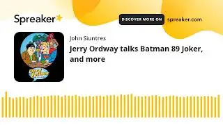 Jerry Ordway talks Batman 89 Joker, and more
