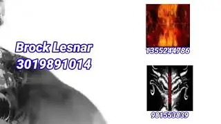 ROBLOX WWE/NXT Theme songs codes/IDs pt.15 with decals