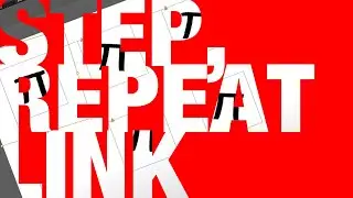 Урок — про Step and repeat  и связанные объекты в InDesign