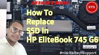 How to replace ssd in hp elitebook 745 g6