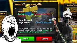 How to get 400MILLION DMG mid difficulty Anime Adventures tournament 20
