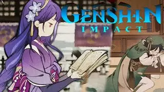 [CN version]  Genshin Impact The Poet Suikou Cutscene | Itodori festival