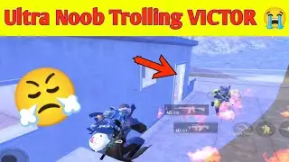 Ultra Noob Trolling VICTOR 🥲🔥 PUBG MOBILE