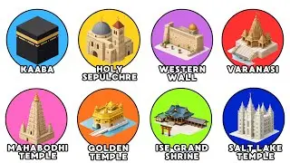 Every Religion’s Most Sacred Place Explained in 9 Minutes