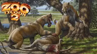 Barbourofelis Exhibit Speed Build - Zoo Tycoon 2