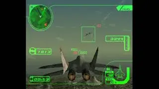 PS1 - Ace Combat 3 Electrosphere - Japanese version - game clip