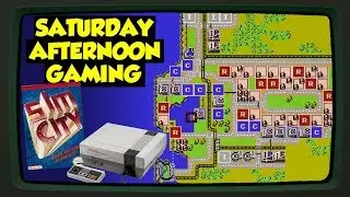 SimCity (NES) - Rare Unreleased Prototype Game!!! - Saturday Afternoon Gaming