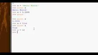 Python Tutorial #3 - Variables