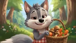 🐺 Добрий вовчик і його друзі 🐰🦔🐦 