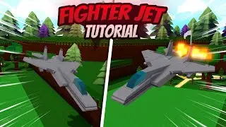 FIGHTER JET Tutorial!! - Build a Boat for Treasure