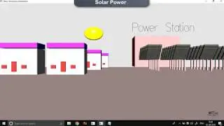 Solar Power Computer Graphics Mini Project using OpenGL