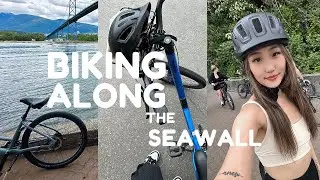 MUST BIKE THIS SCENIC SEAWALL IN VANCOUVER 🚲