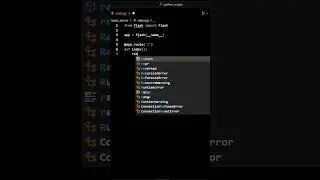 Create your web server with python/flask.  #coding #programming #python