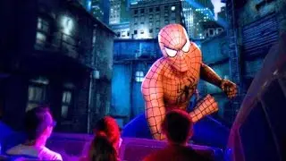 POV Amazing Adventures of Spider-Man ride Universal Islands of Adventure