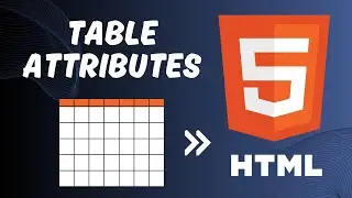 HTML Table Attributes