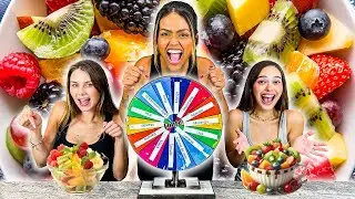 ROLETA MISTERIOSA DE SALADA DE FRUTAS!!!