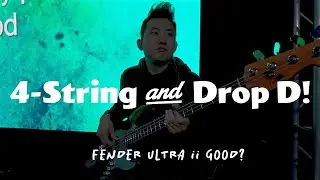 🎸 Church Bass Playing with a 4-String?! First Time Using Drop D!