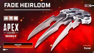 *Fade Heirloom🔥* Apex Legends Mobile