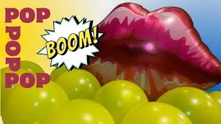 Balloon Popping Asmr | Asmr #Sounds #Popping #balloons