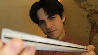 ASMR measuring your face [unpredictable]