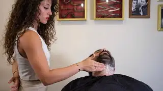 ASMR 💈 LADY BARBER & IL TONSOR “ITALO”