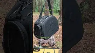 Сумка переноска для тварин Purlov 18270. Придбати за посиланням: https://simtorg.com/